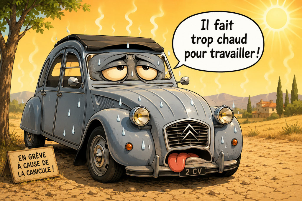 2cv canicule